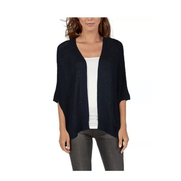 Navy Blue Dolman Sweater Cardigan medium/large NEW - Picture 1 of 12